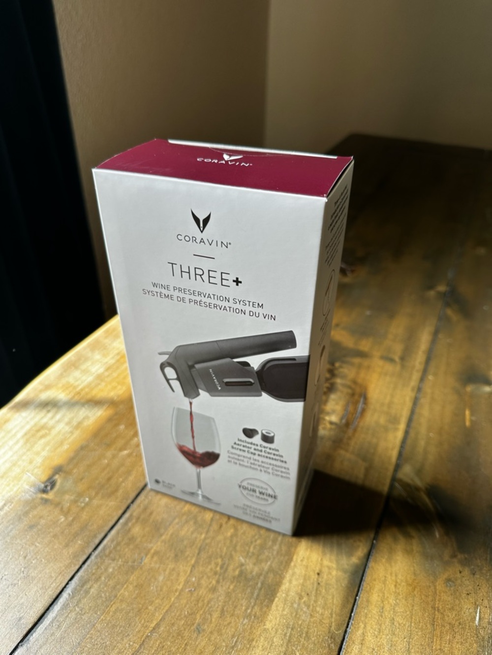Coravin THREE+ Wine Preservation System